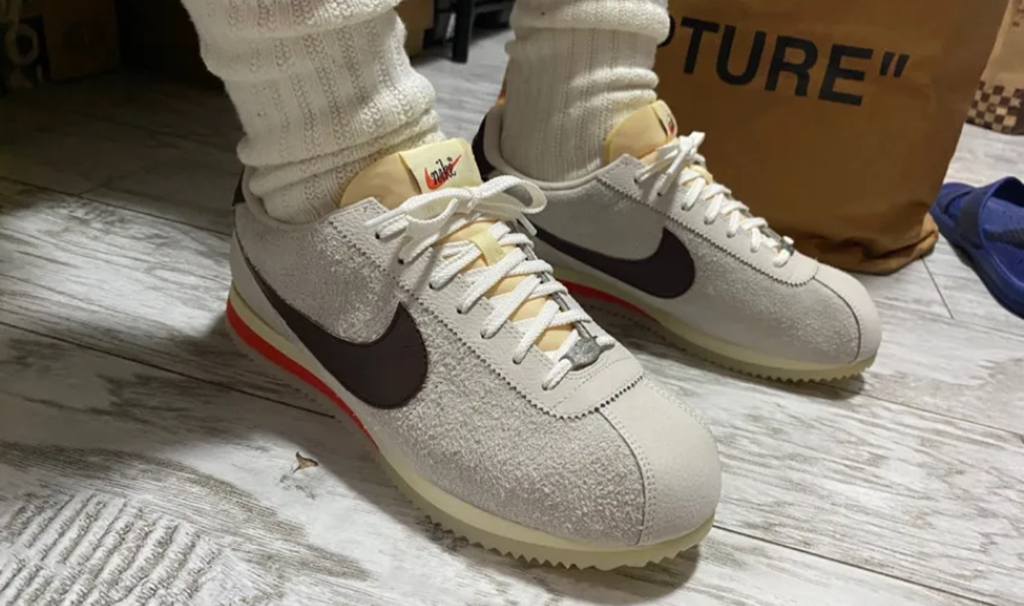 Giày Nike Cortez 'Light Orewood Brown' FD2013-100 - Ảnh 3