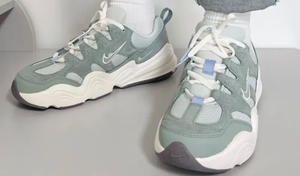Giày Nike Tech Hera 'Light Silver' DR9761-001 - Ảnh 4