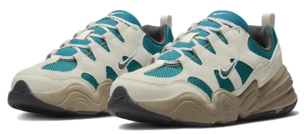 Alternative view of Giày Nike Tech Hera 'Light Orewood Geode Teal' DR9761-110