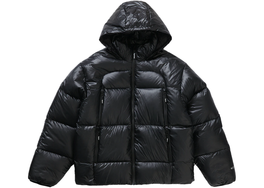 Áo Supreme Featherweight Down Puffer Jacket Black - 23FW