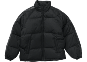 Áo Supreme Star Sleeve Down Puffer Jacket Black - 23FW