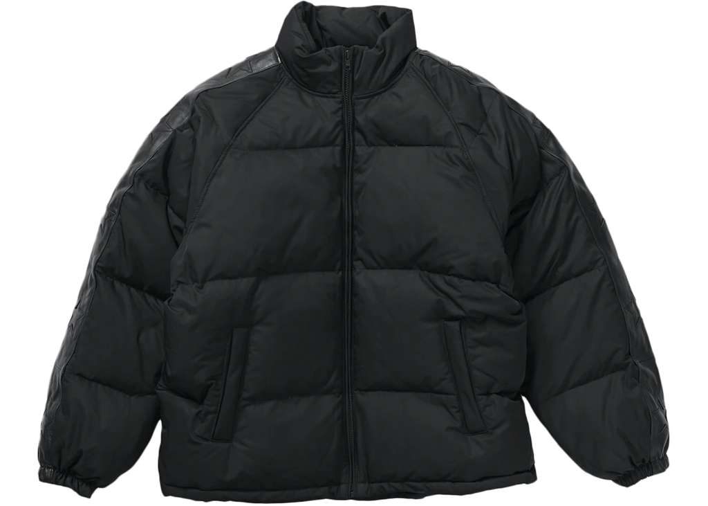 Áo Supreme Star Sleeve Down Puffer Jacket Black - 23FW