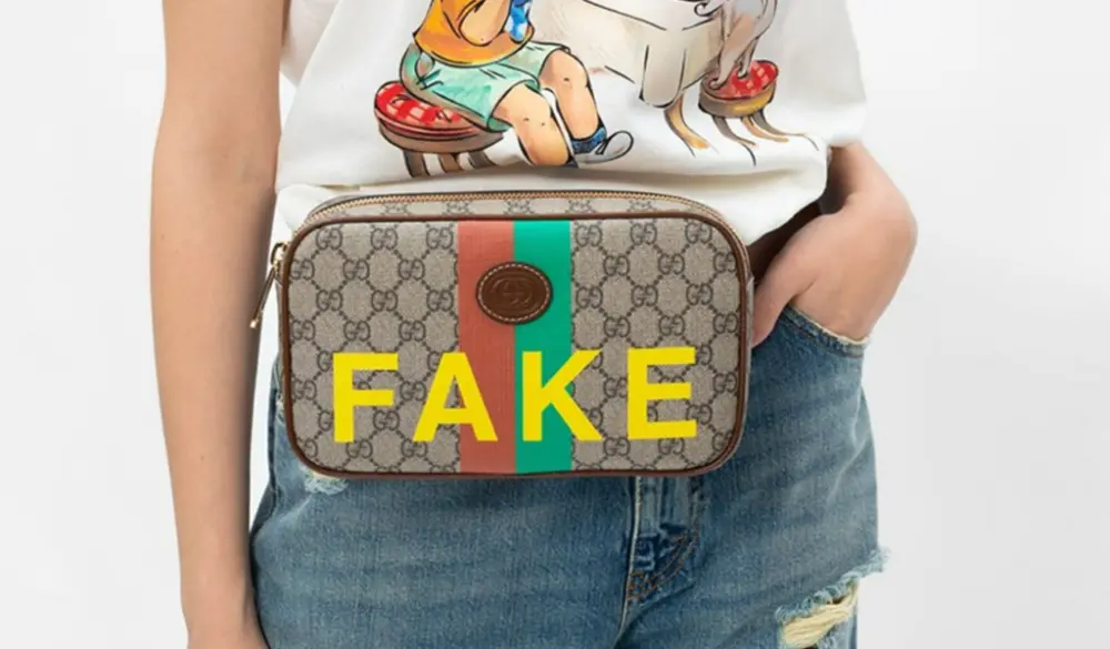 Túi Gucci Fake Not Print Coated Canvas Belt ‘Beige’ 602695-2GCAG-8280 - Ảnh 3
