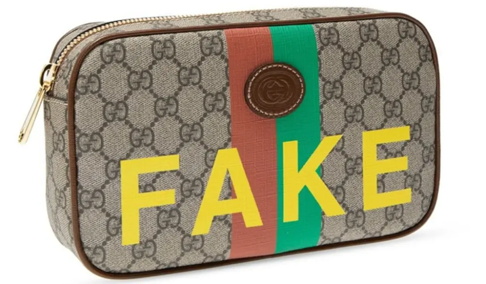 Túi Gucci Fake Not Print Coated Canvas Belt ‘Beige’ 602695-2GCAG-8280 - Ảnh 5