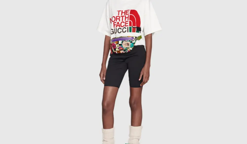 Túi Gucci x The North Face Floral ‘Purple Green’ 650299-UIGBN-1180 - Ảnh 5