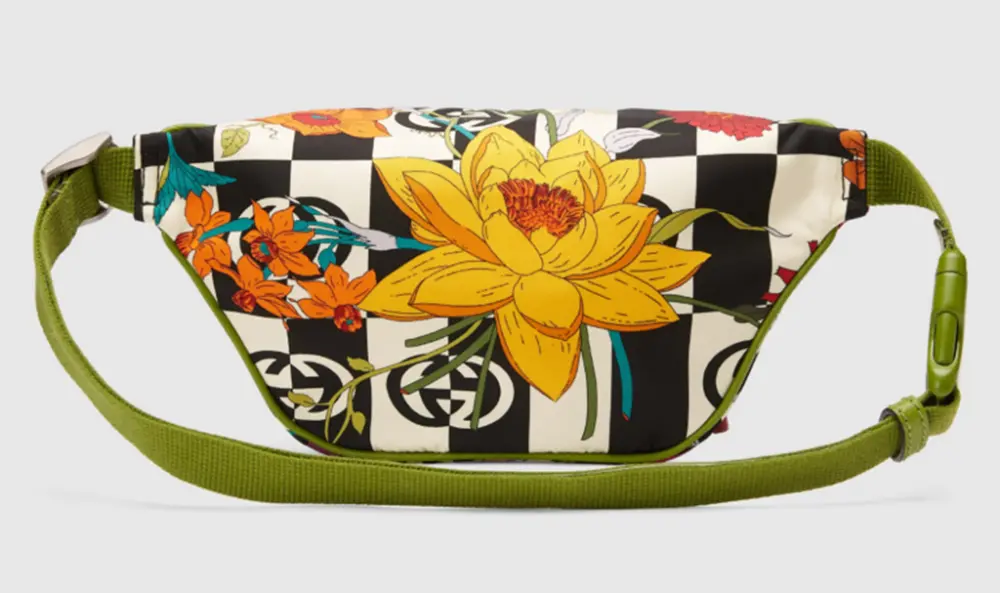 Túi Gucci x The North Face Floral ‘Purple Green’ 650299-UIGBN-1180 - Ảnh 4