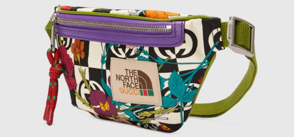 Túi Gucci x The North Face Floral ‘Purple Green’ 650299-UIGBN-1180 - Ảnh 3