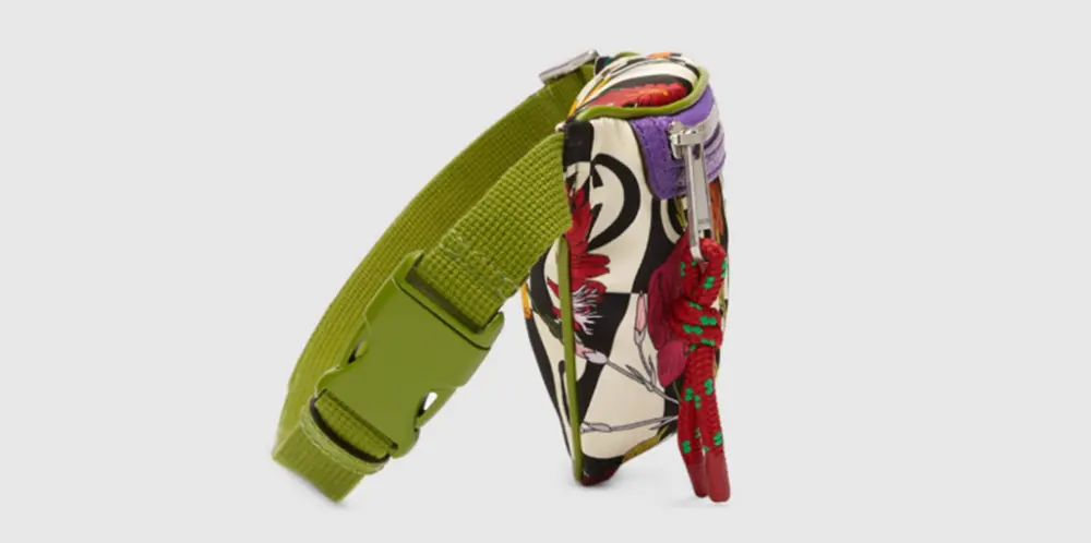 Alternative view of Túi Gucci x The North Face Floral ‘Purple Green’ 650299-UIGBN-1180