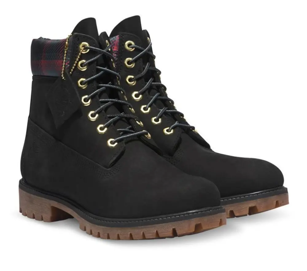 Alternative view of Giày Timberland Premium 6-Inch Waterproof Boot 'Black Nubuck' A2FGA