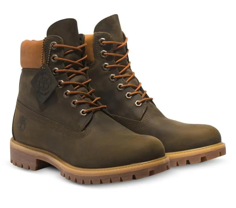 Alternative view of Giày Timberland Premium 6-Inch WATERPROOF BOOT 'Olive' A6291