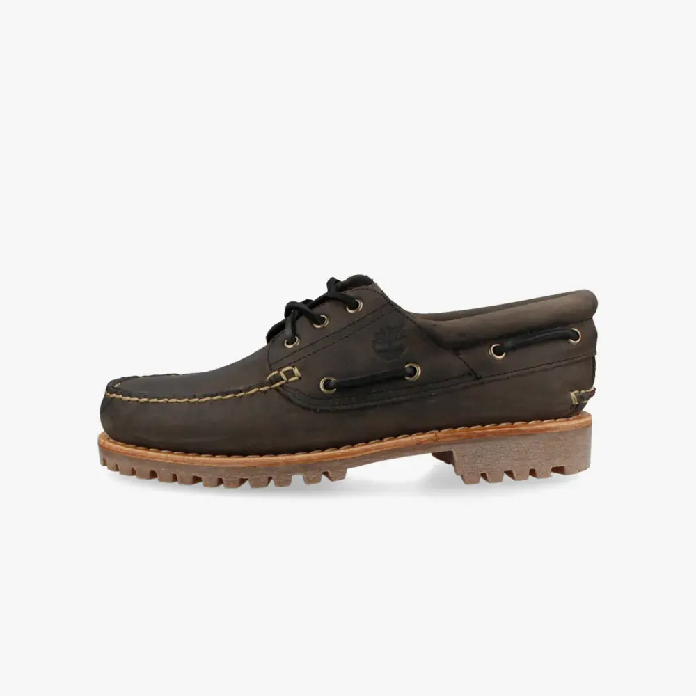 Giày Timberland Authentics 3 Eye Classic Lug Gray A62GH - Ảnh 4