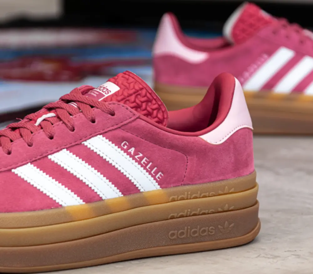 Giày Adidas Gazelle Bold ‘Wild Pink’ ID6997 - Ảnh 4