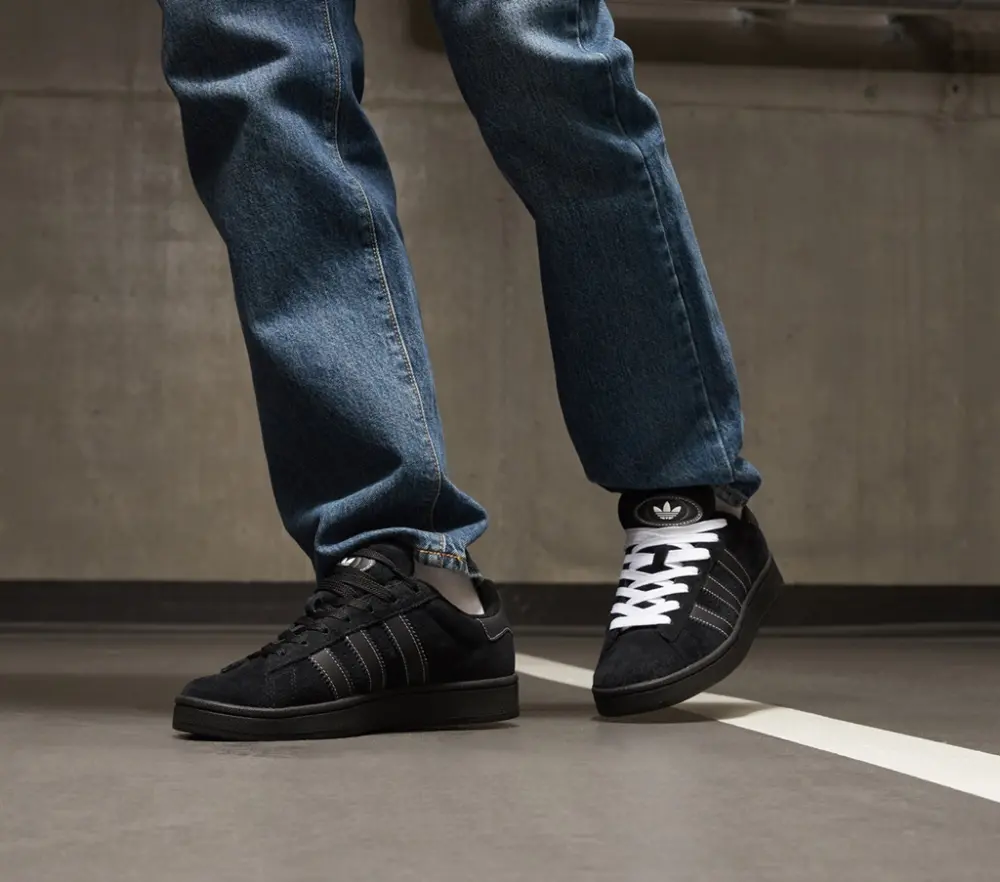 Alternative view of Giày Adidas Campus 00s Core Black White IF8768