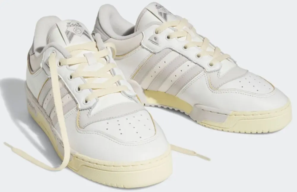 Alternative view of Giày Adidas Rivalry Low 86 ‘Core White Grey’ GZ2556