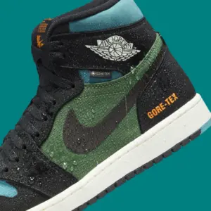 Alternative view of Giày Nike Air Jordan 1 Element Gore-Tex ‘Noise Aqua And Light Olive’ DB2889-003