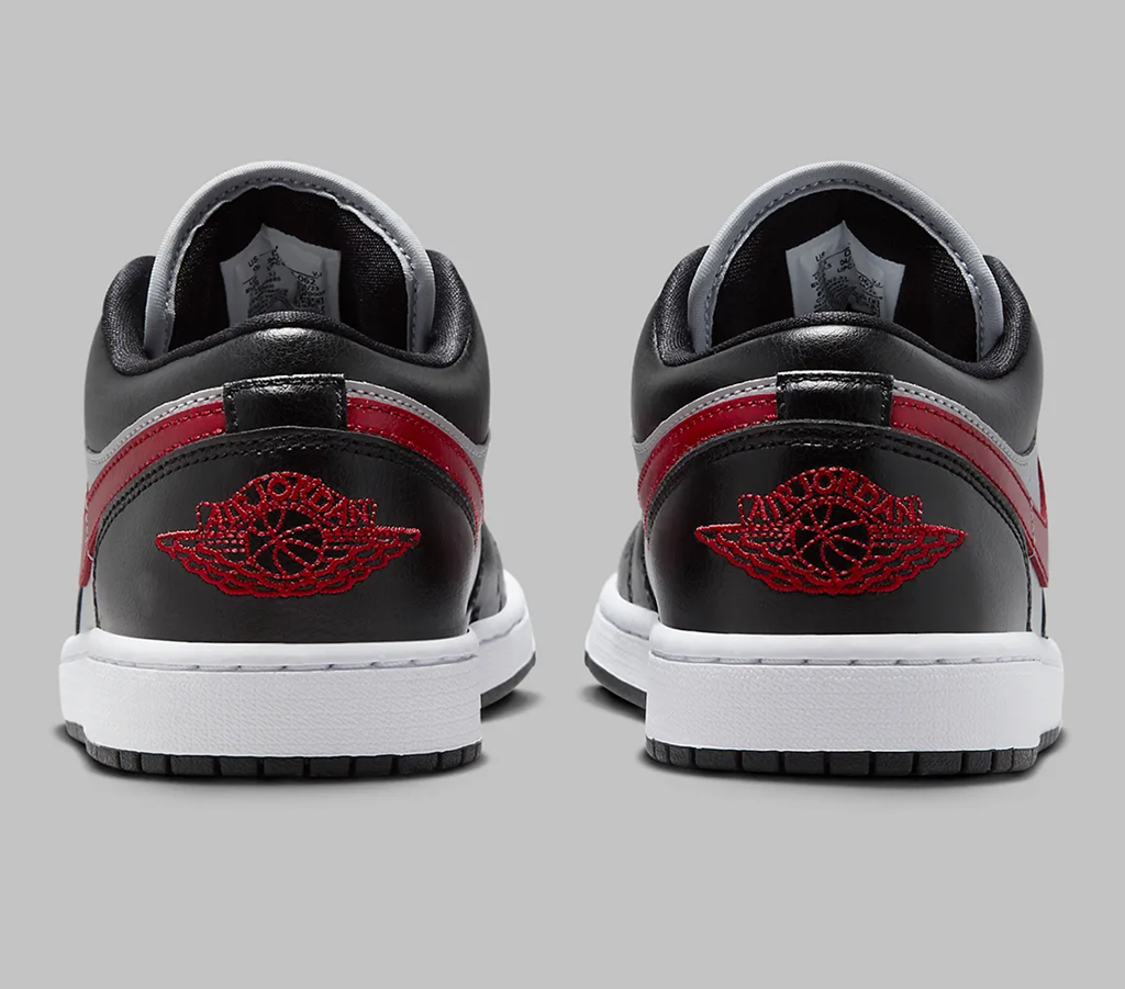 Giày Nike Jordan 1 Low 'Wolf Grey Gym Red' DC0774-062 - Ảnh 4