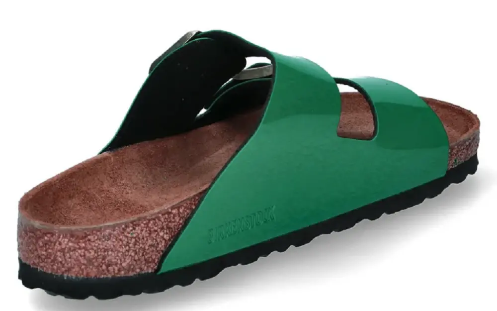 Alternative view of Dép Birkenstock Arizona Suede Leather Blue 1016690