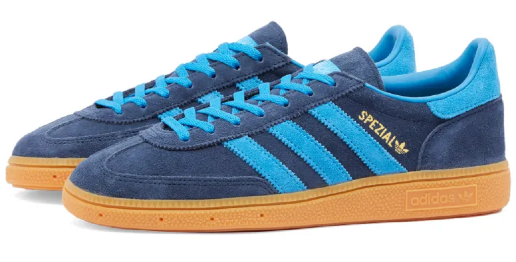 Giày Adidas Handball Spezial W Indigo Blue Gum IE5895 - Ảnh 2