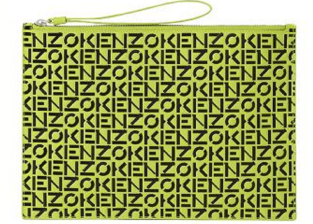 Túi Kenzo Ladies Monogram Embossed ‘Pistache’ FA65PM902L41-59