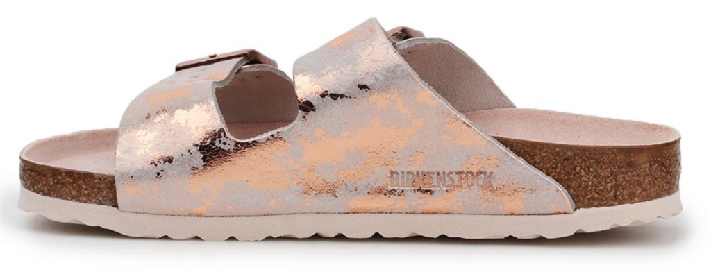 Dép Birkenstock Arizona VL Vintage Metallic 1017416 - Ảnh 3