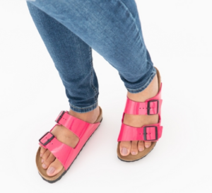 Alternative view of Dép Birkenstock Arizona Bs Style Red 1017562