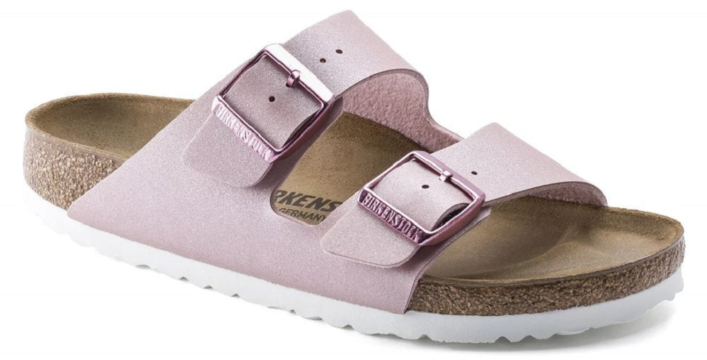 Dép Birkenstock Pantoletten Arizona Bs Rosa 1016029 - Ảnh 3