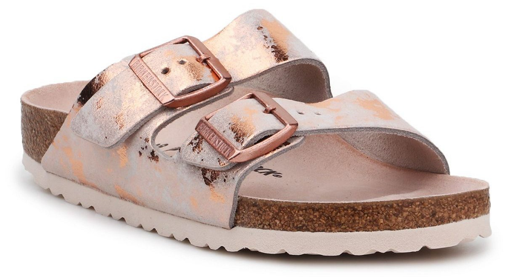 Dép Birkenstock Arizona VL Vintage Metallic 1017416 - Ảnh 4