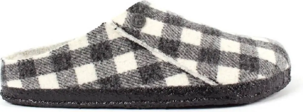 Dép Birkenstock Zermatt Shearling White Plaid 1017545