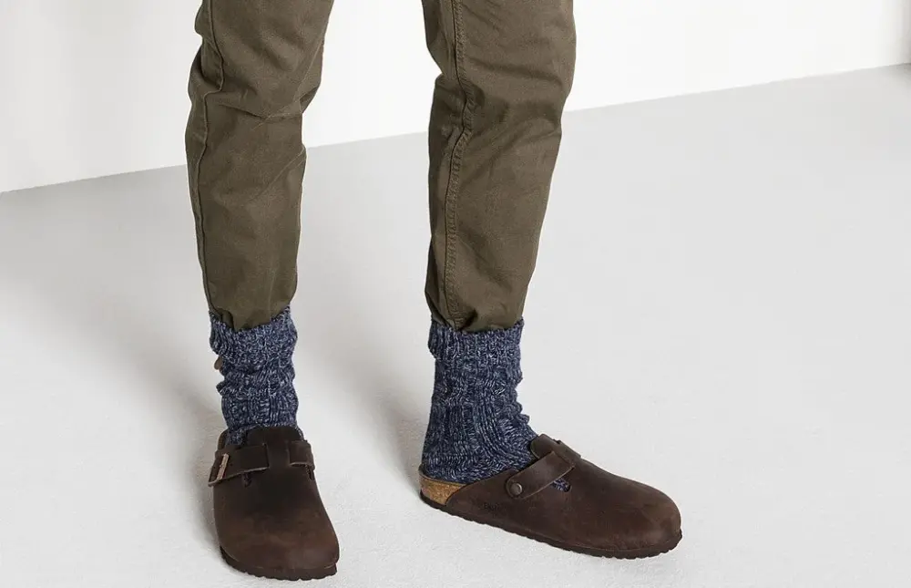 Alternative view of Dép Birkenstock Boston Nubuk Leather Habana 0860133