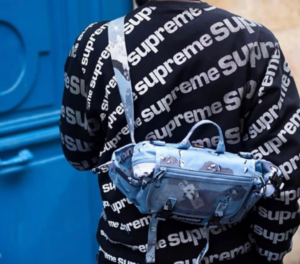Alternative view of Túi Supreme Waist Bag SS20 Blue Chocolate Chip Camo SUP-WABBDC