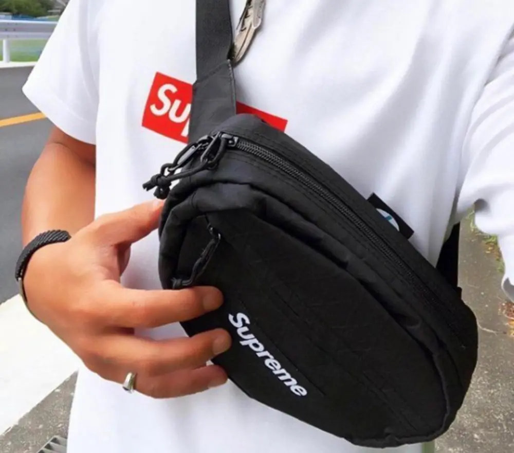 Alternative view of Túi Supreme Waist Bag FW18 Black SP-WBFW18BK