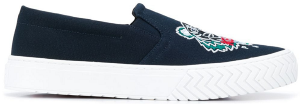 Giày Kenzo K-Skate Tiger Slip On ‘Black’ F965SN200F7076-39