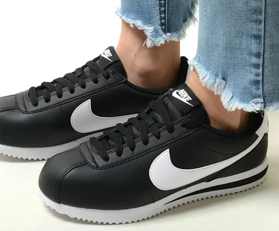 Giày Nike Cortez ‘Black White’ DM4044-001 - Ảnh 7