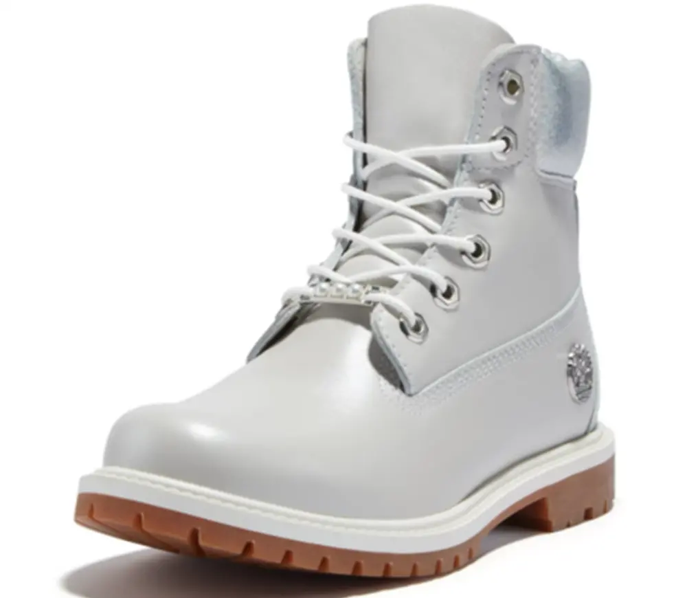 Alternative view of Giày Timberland Women's Heritage 6-Inch 'Silver' A2M4DQ20