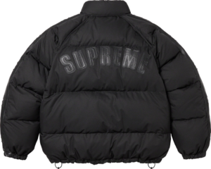 Alternative view of Áo Supreme Star Sleeve Down Puffer Jacket Black - 23FW