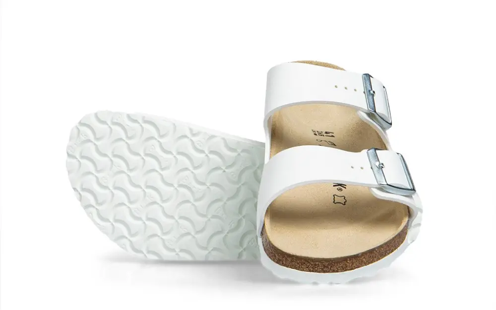 Dép Birkenstock Arizona Reg White 0051731 - Ảnh 3