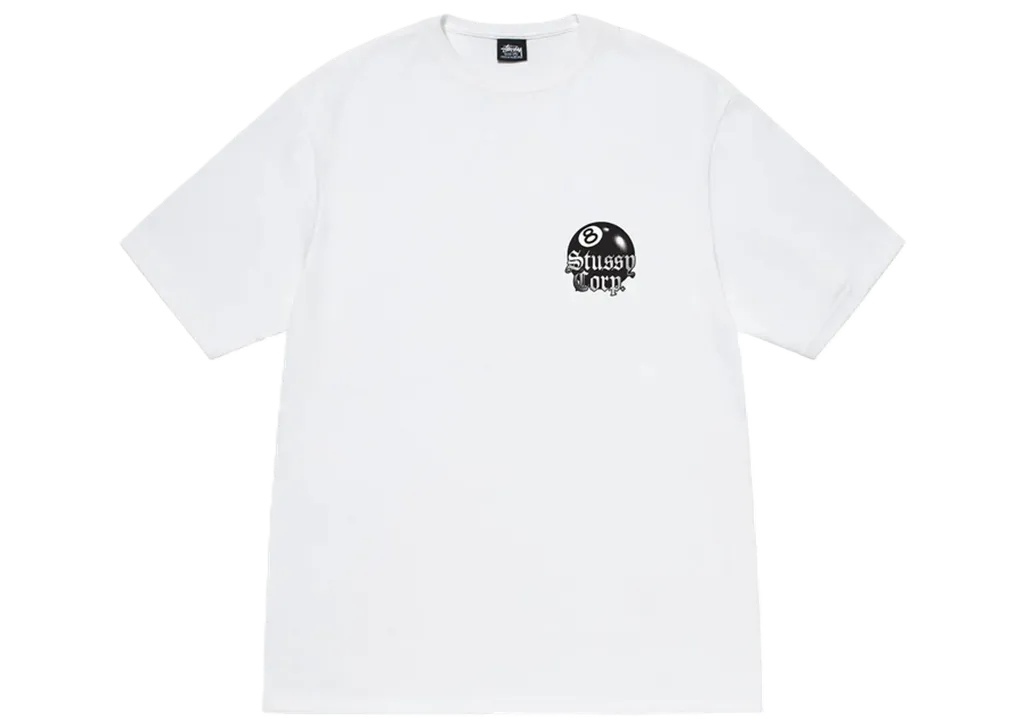 Áo Stussy White Ball Corp