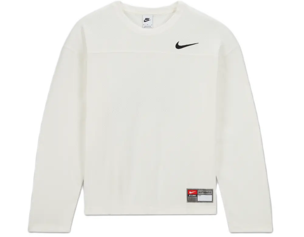 Áo Stüssy x Nike Long-Sleeve Top 'White'