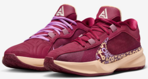 Alternative view of Giày Nike Freak 5 EP ‘Noble Red Desert Berry’ DX4996-600