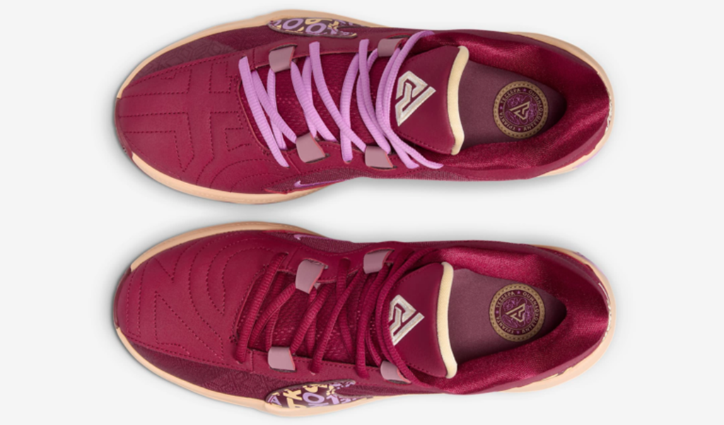 Giày Nike Freak 5 EP ‘Noble Red Desert Berry’ DX4996-600 - Ảnh 3