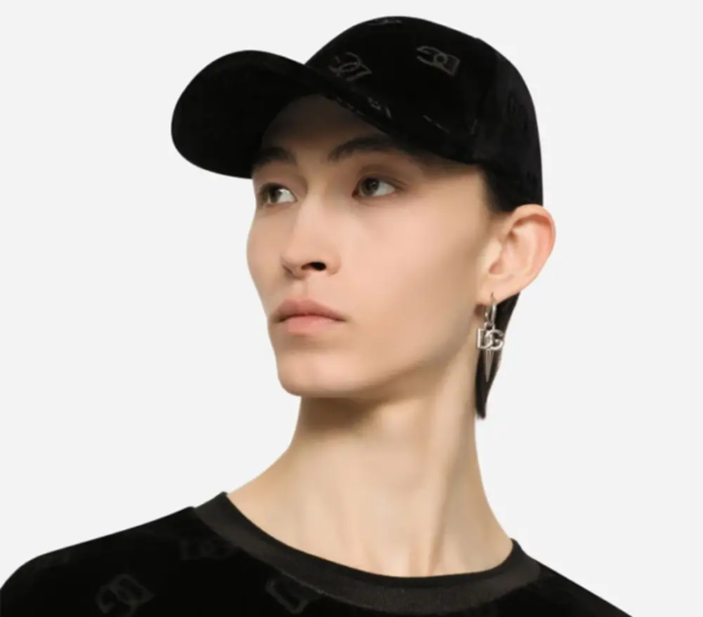 Alternative view of Mũ Dolce & Gabbana Baseball ‘DG Logo’ GH590AFUVMPN0000