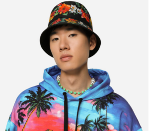 Alternative view of Mũ Dolce & Gabbana Bucket ‘Hawaiian’ GH701AFPSHQHH4JL