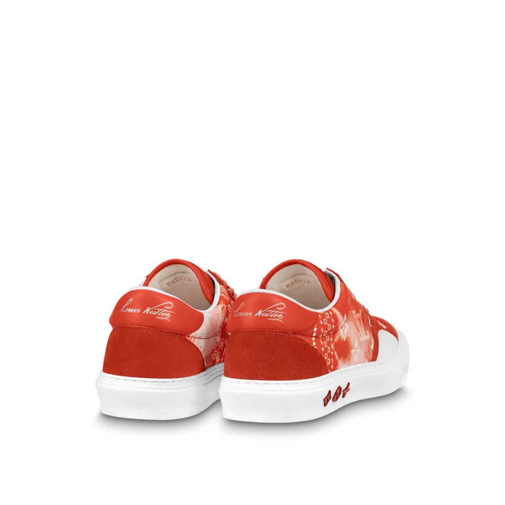 Giày Louis Vuitton Lv Ollie Trainers 'Orange' 1AA7MZ - Ảnh 5