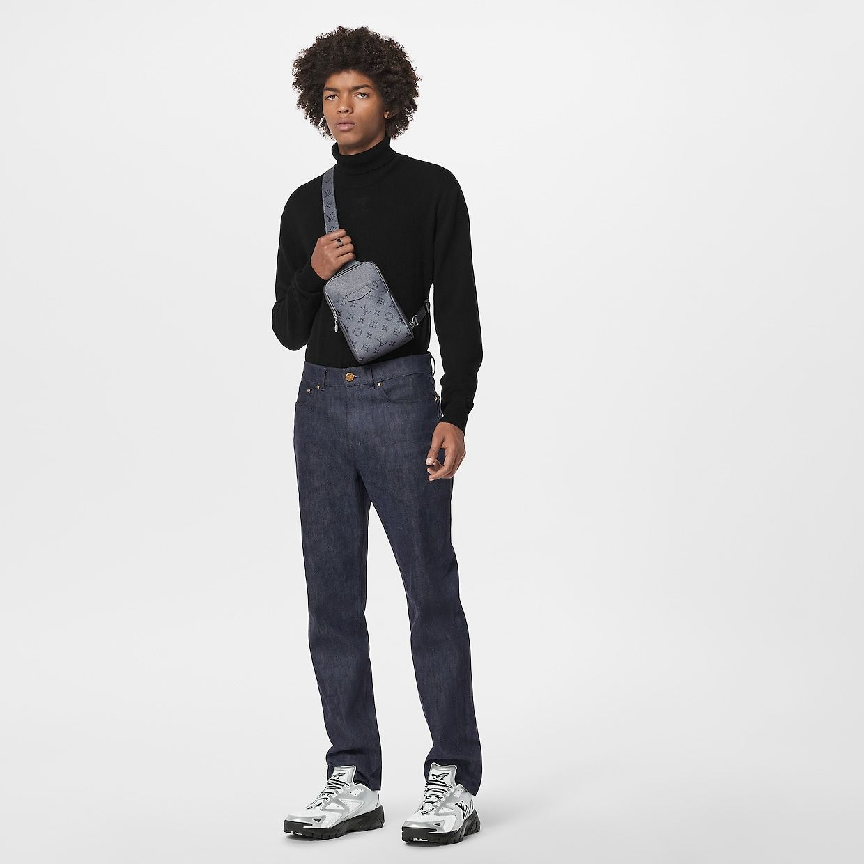 Giày Louis Vuitton Lv Runner Tatic Trainers 'White' 1AA785 - Ảnh 4