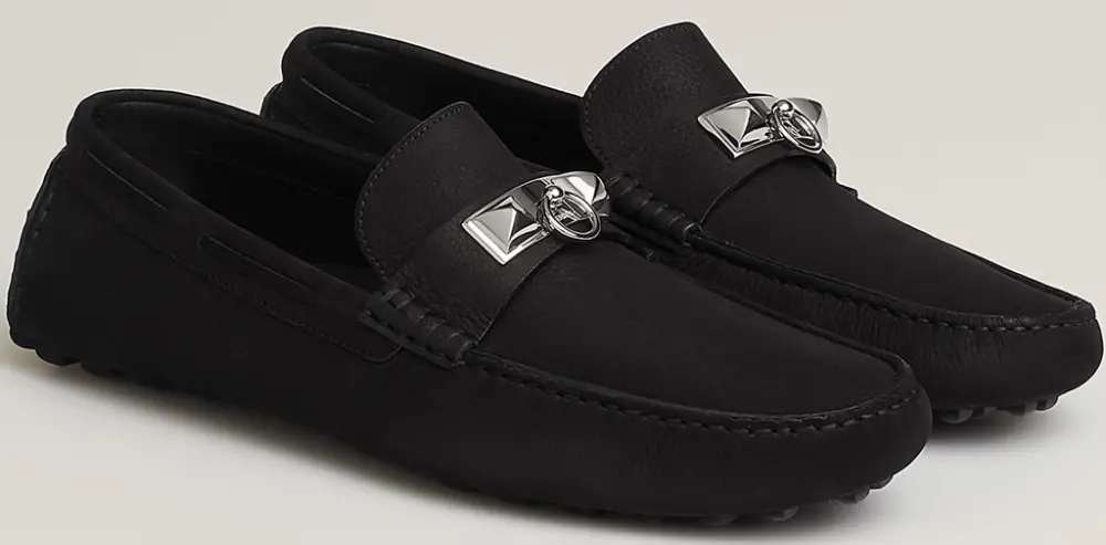 Giày Hermes Irving Loafer 'Black' H231933ZH02430 - Ảnh 6