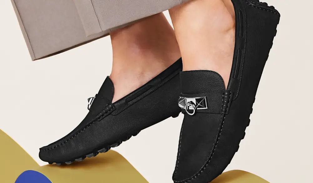 Giày Hermes Irving Loafer 'Black' H231933ZH02430 - Ảnh 3