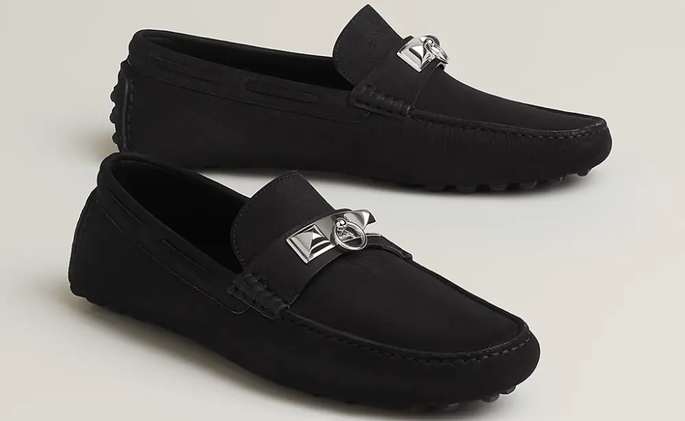 Alternative view of Giày Hermes Irving Loafer 'Black' H231933ZH02430