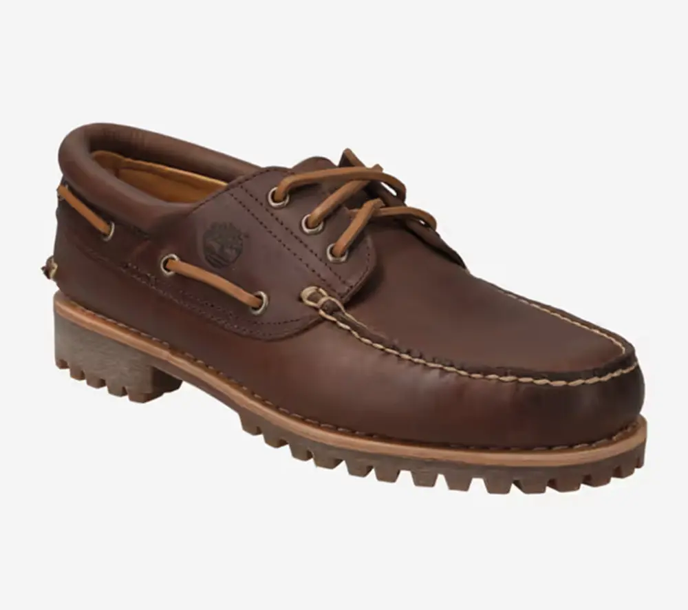 Giày Timberland 3 Eye Classic Lug CATHAY SPICE 'Brown' A62FW - Ảnh 4