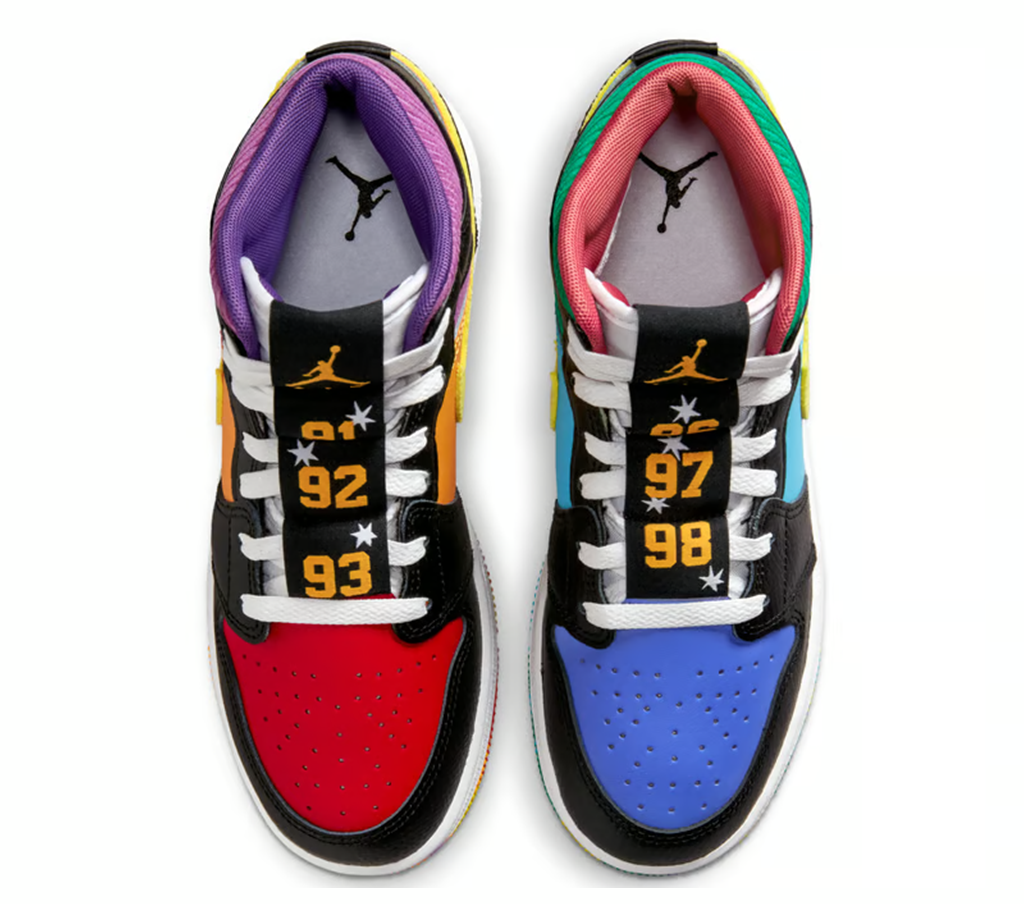 Giày Air Jordan 1 Mid SS GS ‘Championships’ FD1317-007 - Ảnh 3