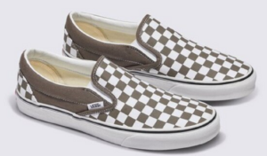 Alternative view of Giày Classic Slip-On 'Color Theory Checkerboard - Bungee Cord' VN000BVZ9JC